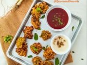 A picture of spring onion pakora