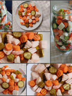 صورة لوصفة مخلل مشكل 🥕🥒🥕🌶️