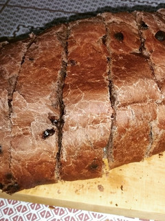 Foto resep Choco chips chocolate bread (eggless)