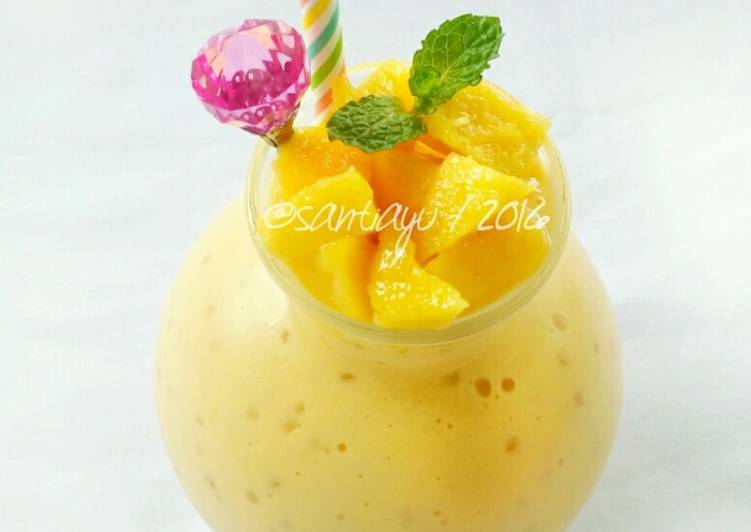 Recipe: Tasty Mango sago