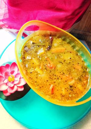 সাম্বার ডাল (Sambar dal recipe in Bengali) রেসিপির প্রধান ছবি