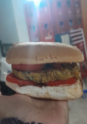 Una foto de Hamburguesas de lentejas