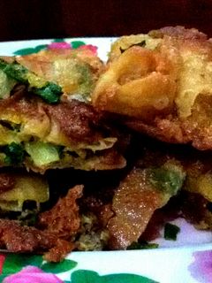 Foto resep Martabak telur, isi daging kecap 😙😙