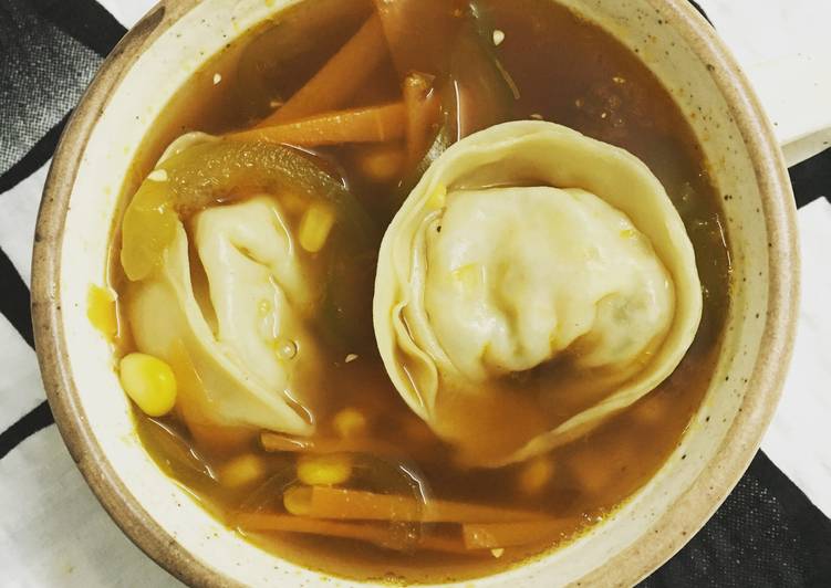 Clear Soup with Dumplings