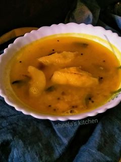 আম দিয়ে মুসুর ডাল (aam diye masoor dal recipe in Bengali) রেসিপির প্রধান ছবি
