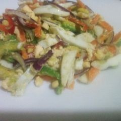 A picture of Egg avacado salad#saladcontest.
