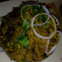 A picture of Isi Ewu (goat head).