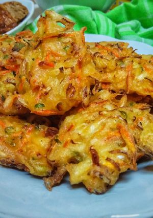 Foto resep Bakwan sayur pedas