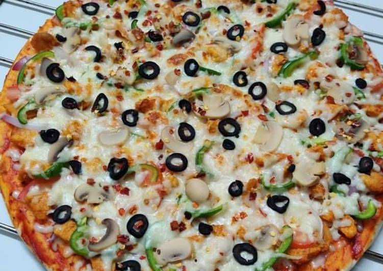 Step-by-Step Guide to Make Quick Chicken Tikka pizza
