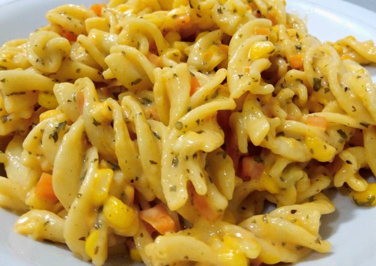 Fusilli saus Keju Richeese