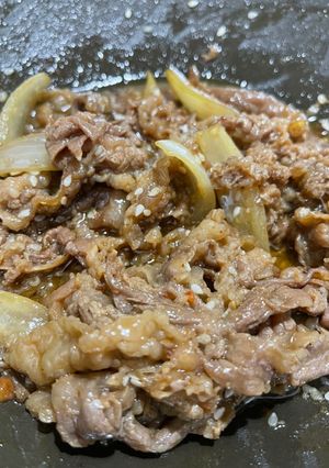 Foto resep Teriyaki beef (ala yosinoya)