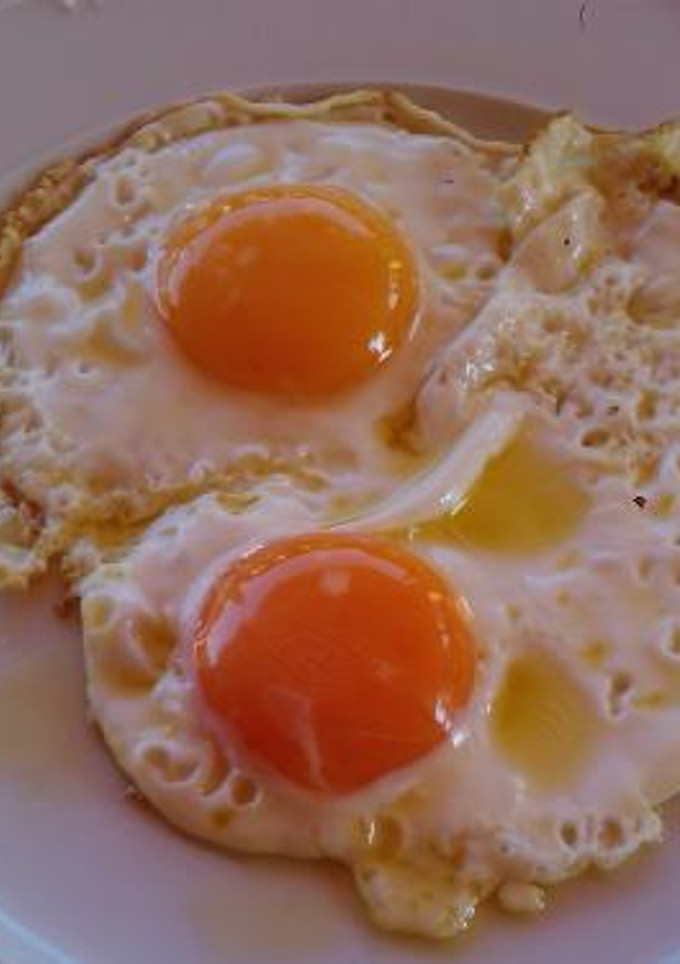 Una foto de Huevos fritos