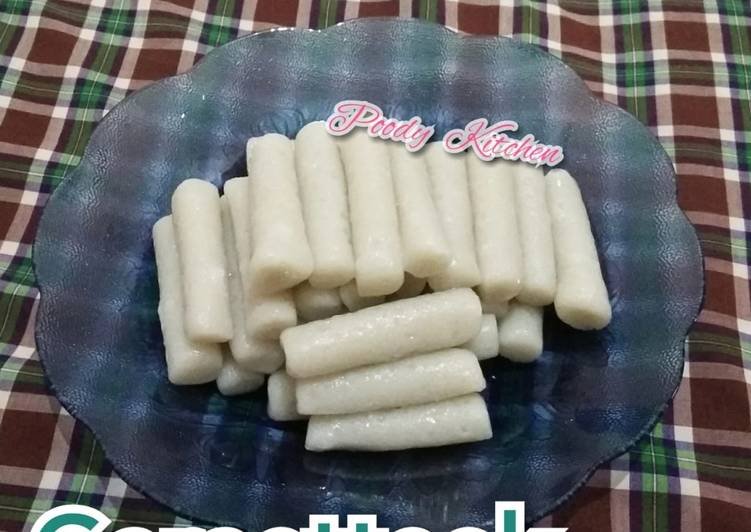 Homemade Garaetteok (Kue Beras Korea)