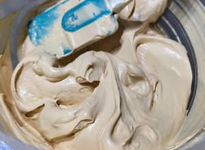 Una foto de Chantilly de dulce de leche