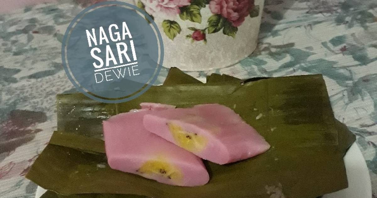 Resep Naga Sari Pisang Kepok Pinky Oleh Dewi Novitasari Cookpad