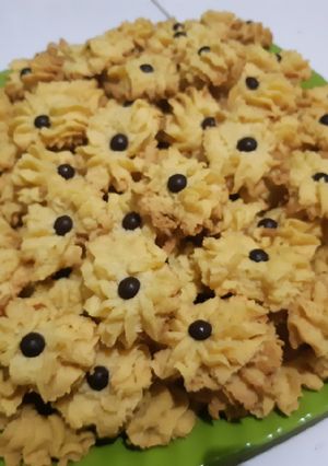 Foto resep Kue semprit mawar keju