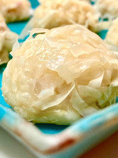 A picture of Seafood & Tofu Shumai Steamed Dumplings.