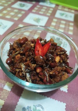Foto resep Kering tempe / teri balado / kering tempe kacang teri