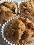 Steamed Muscovado Dates & Walnuts Cupcakes