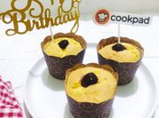 Gambar cupcake blueberry