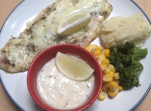 Foto resep Dori panggang keju Quick melt with Tartar sauce