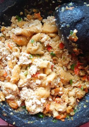 Foto resep Sambel kencur tempe tahu