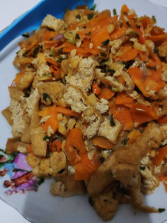 Foto resep Tahu Tempe Wortel Oseng anak kos