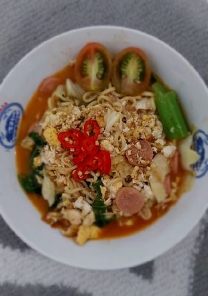 Foto resep Mie Tektek Enak Mudah