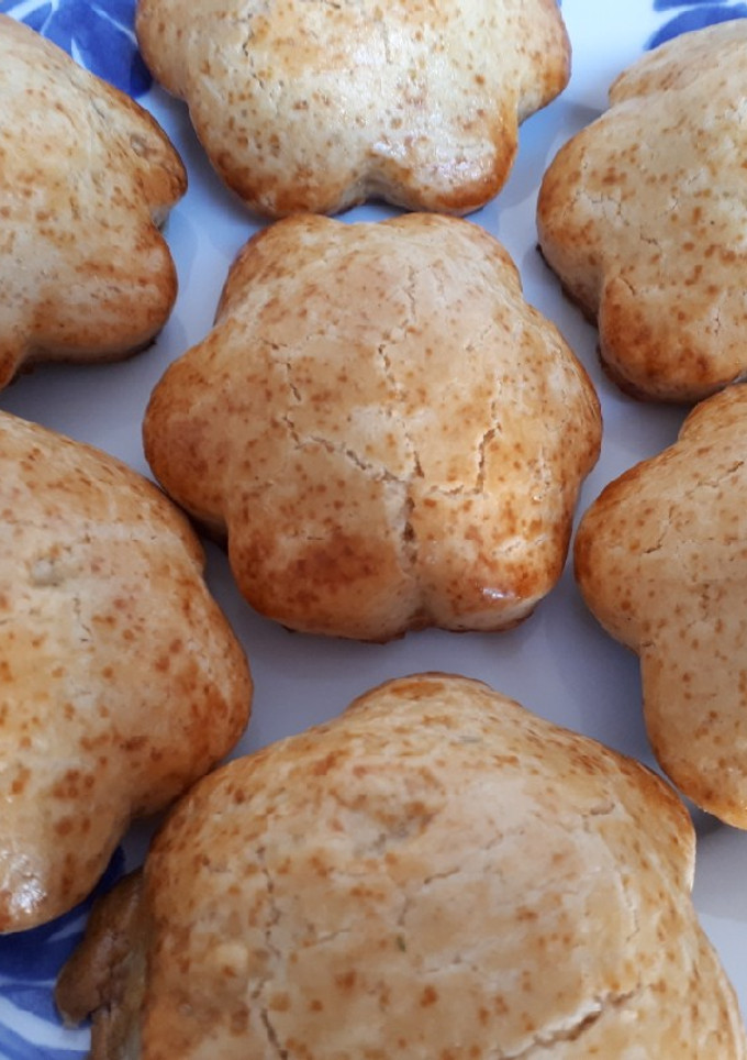 Una foto de Pastelillos de cabello de Ángel
