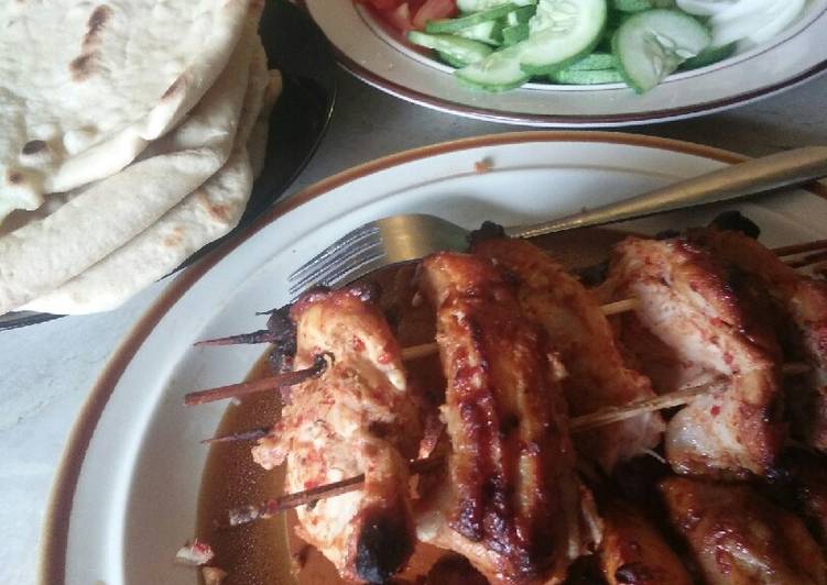 Recipe of Quick Turkish Chicken Kebabs