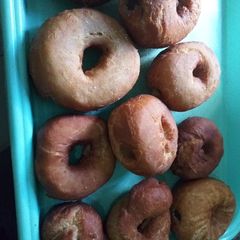 A picture of Honey Doughnuts #teamabuja.