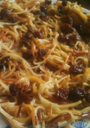 A picture of Vermicelli without milk#Ramadhancontest.