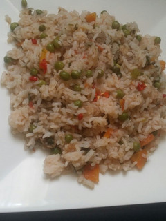 A picture of Vegetables rice.