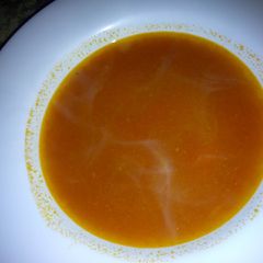 A picture of Flavorful Tomato soup #AuthorMarathon.