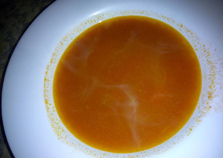 Recipe of Award-winning Flavorful Tomato soup #AuthorMarathon