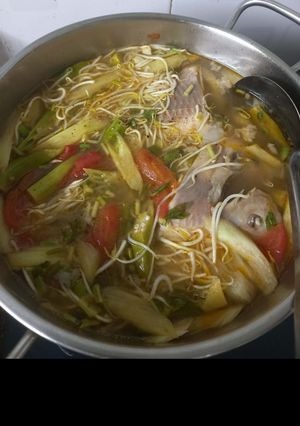 Hình của món Canh chua Cá Diêu Hồng.