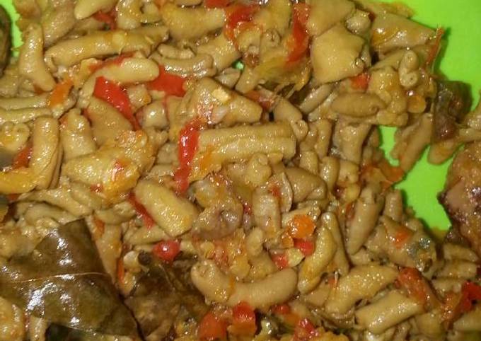 Resep Tumis Usus Ayam Pedas 😋 yang Enak Banget