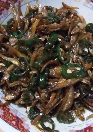 Foto resep Teri cabe ijo