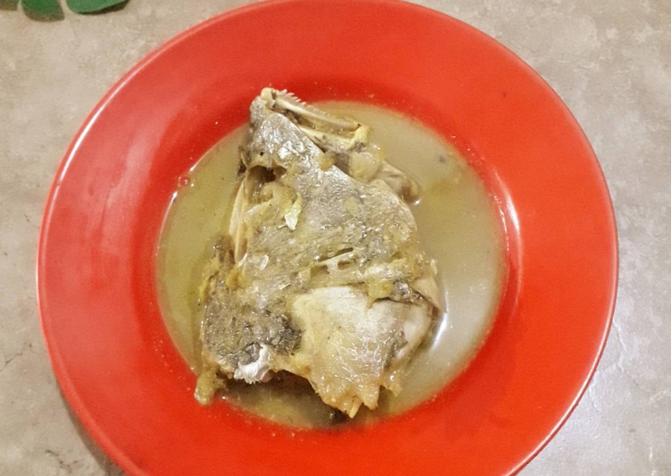 Kari kuning kepala ikan manyung