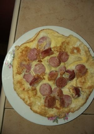 A picture of Fried eggs my style...