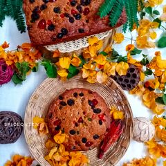 Christmas Fruit Cake A picture of Christmas Fruit Cake.