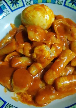 Foto resep Tteokbokki Sosis Bakso