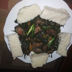 Mchunga veggies #weekly jikoni challenge A picture of Mchunga veggies #weekly jikoni challenge.