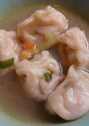 Foto resep Wonton Soup Homemade