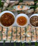 Gỏi cuốn tôm thịt