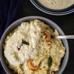 A picture of Kodo Millet Pongal.