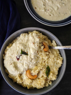 A picture of Kodo Millet Pongal.