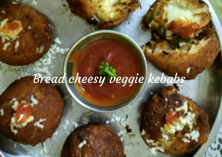 Simple Way to Make Quick Bread cheesy veggie kebabs