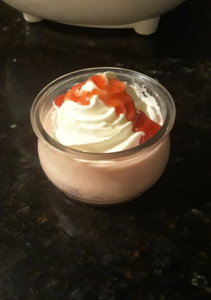 Una foto de Postre de fresa (en Thermomix)
