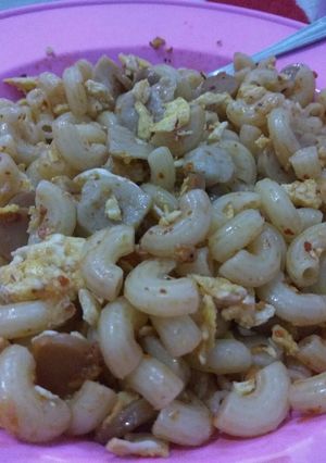 Foto resep Makaroni basah ala anak kosan